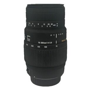 Vintage Sigma 70-300mm F/4 -5.6 DG Macro for Canon SLR/DSLR, Nikon, Sony/Minolta